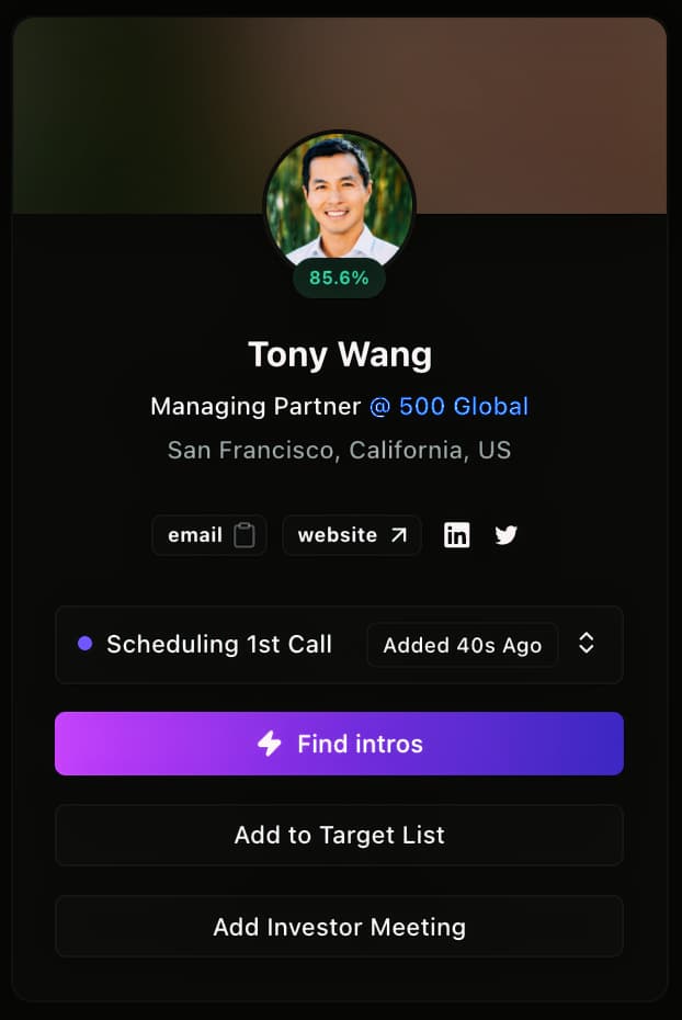 investor card