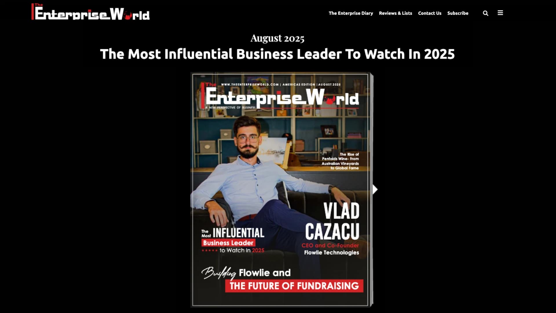 The Most Influential Business Leader to Watch In 2025